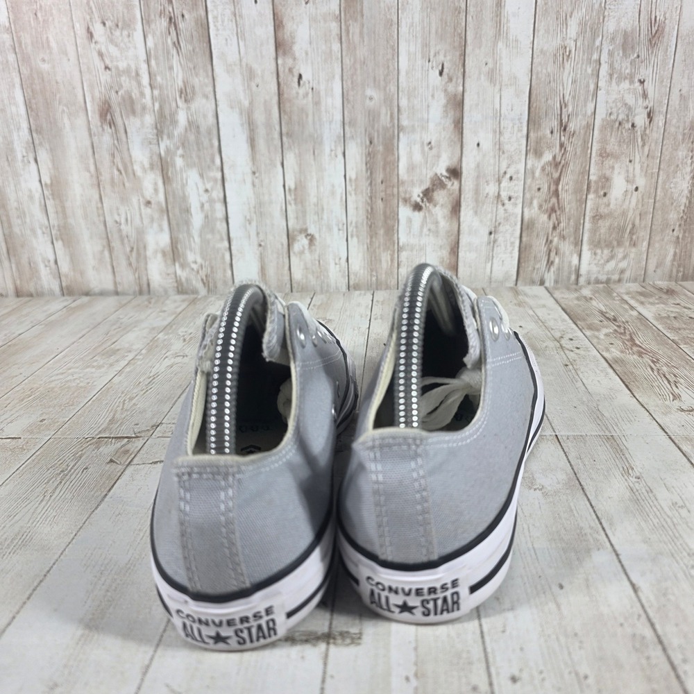 Converse Chuck Taylor All Star Ox Wolf Grey Low Top Sneakers 166710F Mens 6 Wo 8 - Picture 3 of 8